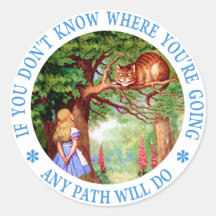 If you don't know where you're going, any path sticker