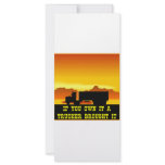 If You Own It A Trucker Brought It  #0022 rack cards