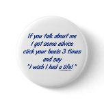 If You Talk About Me Button