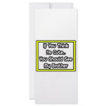 If You Think I'm Cute...My Brother Customized Rack Card