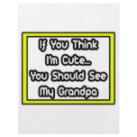 If You Think I'm Cute...My Grandpa flyers