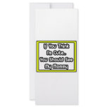 If You Think I'm Cute...My Mummy rack cards