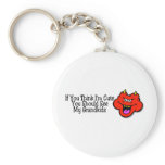 If You Think Im Cute You Should See Me Grandkids Key Chain