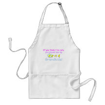 If You think Im Cute You Should See My Grandkids D Aprons