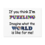 If You Think I'm Puzzling Post Cards