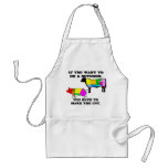 If You Want to be a Butcher aprons