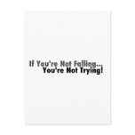 If You're Not Falling... postcards