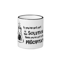 If You're Not Part of the Solution Mug