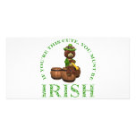 If You're This Cute You Must Be Irish photo cards