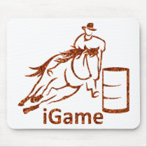 iGame Barrel Racing Horse