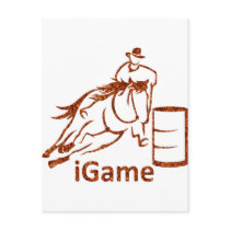 iGame Barrel Racing Horse