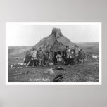 Igloo & Eskimo Family 1906 posters