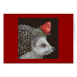 Ignatz the hedgehog card