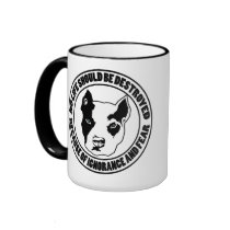 Ignorance and Fear Destroys Life Mug