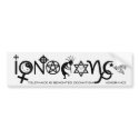 'IGNORANCE' bumper stickers