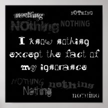 Ignorance Poster