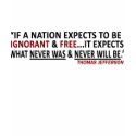 Ignorant & Free t-shirts