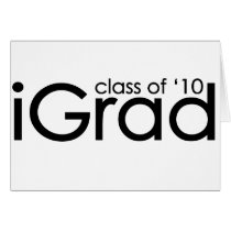 iGrad 2010 Graduate Greeting Card