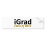 iGrad 2k12 Bumper Stickers
