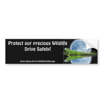 IGUANA MOON Series Bumper Stickers