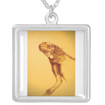 Iguana Personalized Necklace