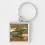 Iguana Photos Keychain