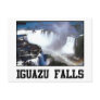 Iguazu Falls Postcard