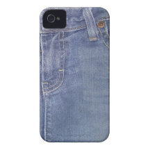 Ihone 4S cover, Denim jeans Case-Mate iPhone 4 Cases