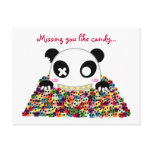 Ijimekko Panda "Missing You" postcards