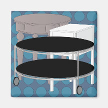 Ikea Furniture Tables Blue Magnet