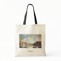 Il Canale Grande By Canaletto Canvas Bags