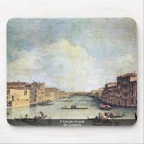 Il Canale Grande By Canaletto Mousepad