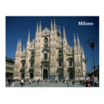 "Il Duomo, Milano" postcard