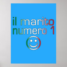 Il Marito Numero 1 - Number 1 Husband in Italian Poster