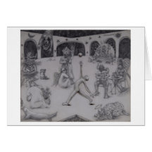 Ile Orisha Greeting Card