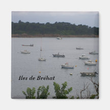 Iles de Br�hat - Magnets Pour Réfrigérateur