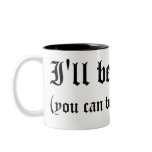 I'll be Bach... mug
