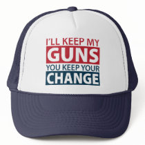 I'll Keep My Guns, You Keep Your Change Mesh Hat