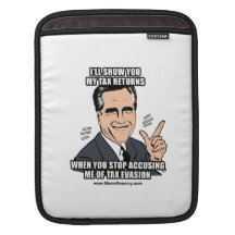 I'LL SHOW YOU MY TAX RETURNS iPad SLEEVES