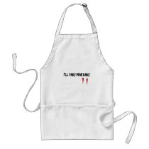 I'LL TAKE MINE RARE APRON