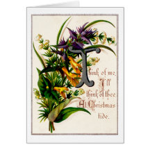 I'll Think of Thee at Christmas Cards