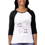 I'll walk a mile in his shoes. (street) t-shirts