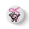 "I'll Win!" (Breast Cancer Awareness) buttons