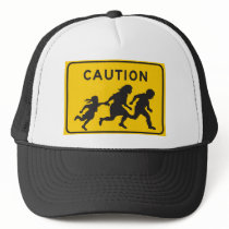 Illegal Aliens Crossing Highway Sign