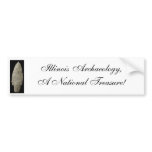 Illinois Archaeology Bumper Stickers