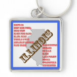 ILLINOIS keychains
