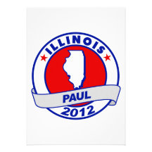 Illinois Ron Paul Custom Invitations