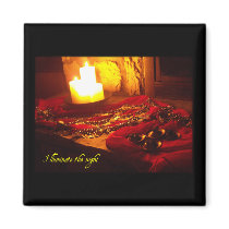 Illuminate the night refrigerator magnets