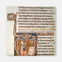 Illuminated page magnet