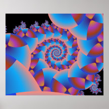 Illuminated Spheres Poster